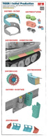 1/35 Ryefield Models Tiger I Initial Production Early 1943 North African Front/Tunisia w/Full Interior 5050