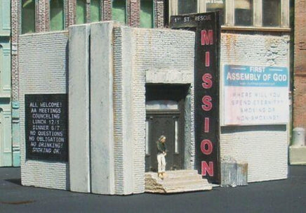 HO Downtown Deco Rescue Mission - DD1034 - MPM Hobbies