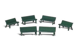 O Woodland Scenic Accents Park Benches A2758