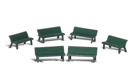 O Woodland Scenic Accents Park Benches A2758