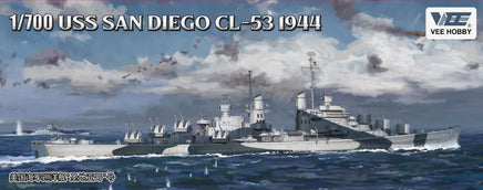 1/700 Vee Hobby USS San Diego CL-53 1944 (Standard Edition) V57012