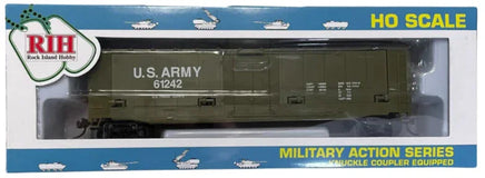 HO Rock Island US Army Tank Buster Q Car 32162
