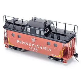 HO Bowser N5c Caboose PRR Shadow Keystone North Region w/Trainphone Road #477995 - 43397 - MPM Hobbies
