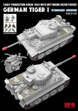 1/35 Ryefield Sd.Kfz. 181 Pz.Kpfw. VI Ausf. E Wittmann Kursk 1943 Tiger I Early Production 5139