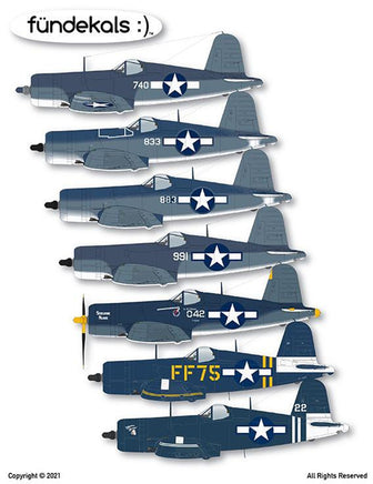 1/32 Fundekals CORSAIRS USMC 32002