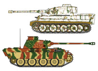 1/72 Hasegawa Tiger I & Panther G (2 Kits) 30067