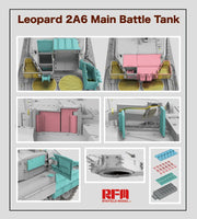 1/35 Ryefield Models Leopard 2A6 Main Battle Tank 5065
