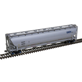 HO Atlas Master Trinity 5660 PD Covered Hopper GACX [Blue GATX Logo] #55767 - 20007484