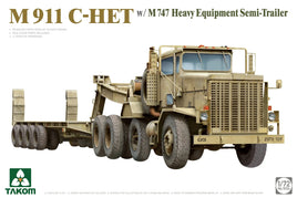 1/72 Takom M911 C-Het w/M747 Heavy Equipment Semi-Trailer 5024