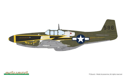 1/48 Eduard P-51B/C Mustang w/ Dorsal Fin Plastic Model Kit 82108