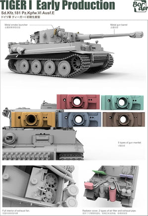 1/35 Border Model Tiger I Early Production BT010