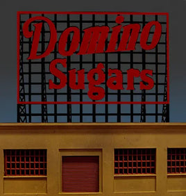 N/HO Miller Engineering Small Domino Sugar Billboard 44-2402 - MPM Hobbies