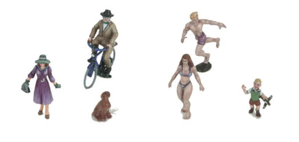 O MTH Assortment 1 6-Piece Figure Set #12 30-11074
