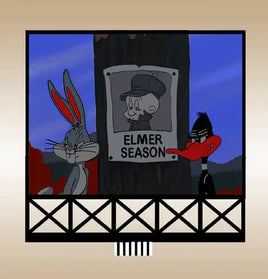 N/HO Miller Engineering Small Elmer Fudd Billboard 44-6502 - MPM Hobbies