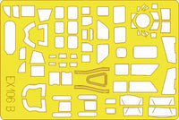 1/48 Eduard Paint Mask for REVELL/MONOGRAM B-17G EX106