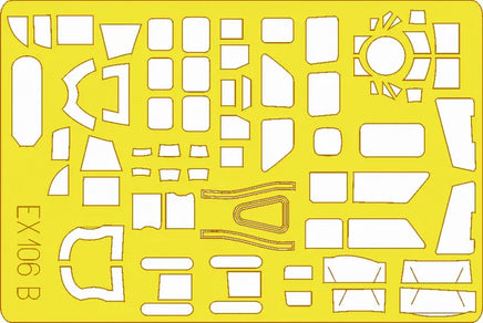 1/48 Eduard Paint Mask for REVELL/MONOGRAM B-17G EX106