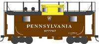 HO Bowser N5 Caboose PRR N5B Shadow Keystone w/Trainphone Road #477767 - 43378 - MPM Hobbies