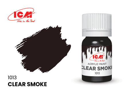 ICM Acrylic Paint Clear Smoke (12 ml) 1013