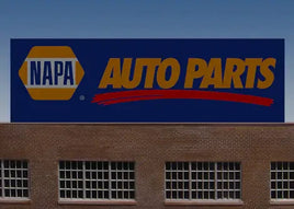 N/HO Miller Engineering Small NAPA Auto Parts Billboard 44-4002 - MPM Hobbies