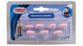 HO Bachmann Farmer Trotter and Pigs 33305 - MPM Hobbies