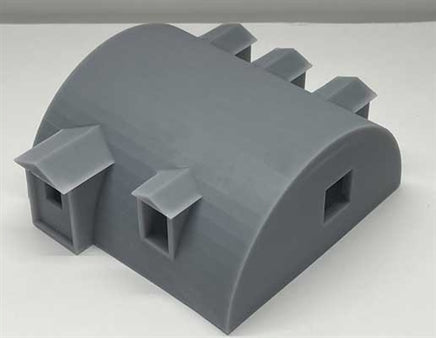 HO Phoenix Precision Quonset Hut Office with Glass 31810