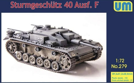 1/72 Uni Model Sturmgeschutz 40 Ausf. F 279