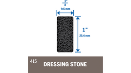 Dremel 3/8" Dressing Stone 415