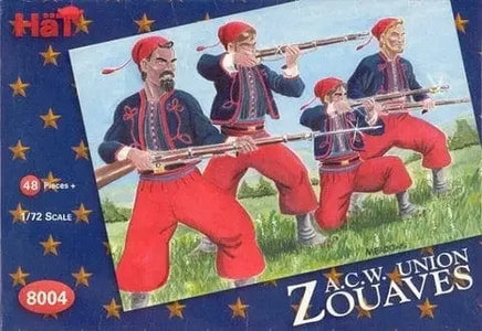 1/72 Hat Industries Union Zouaves American Civil War 8004