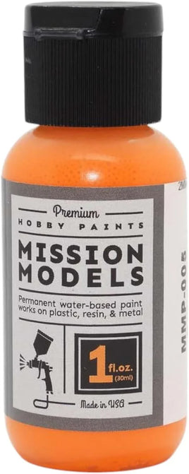 Mission Models Orange Acrylic Paint (1 oz.) MMP005