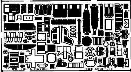 1/32 Eduard OH-6A 1/35 for DRAGON 35123