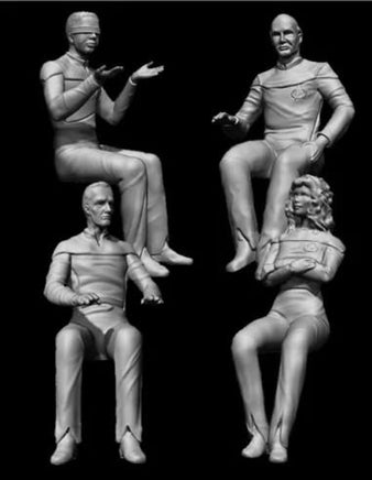 1/72 Green Strawberry Danube class habitat crew - TNG B720031