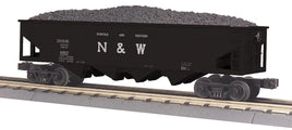 O MTH Norfolk & Western 4-Bay Hopper Car #20336 30-75756