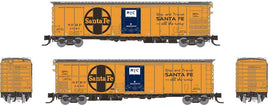 N Rapido Santa Fe RR-56 Mechanical Reefer: SFRP All The Way Slogan: 4-Pack 561012