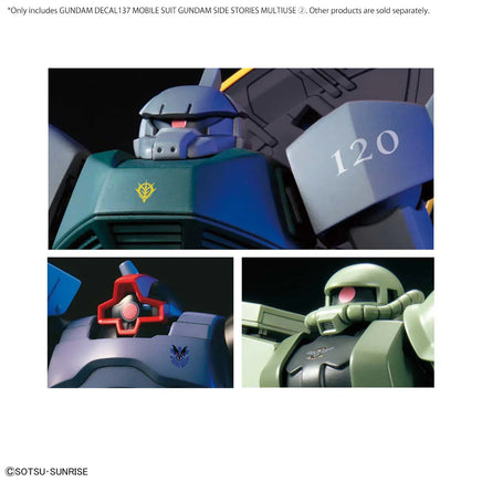 Bandai Gundam Decal Mobile Suit Gundam Side Stories Multiuse 2 2653312