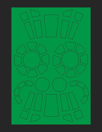 1/72 Green Strawberry Millennium Falcon (Mask) - Bandai (Pg) AM016