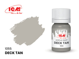 ICM Acrylic Paint Deck Tan (12ml) 1055