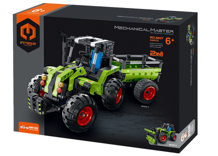 Mechanical Master Farm Series Tractor 2in1 (348 pcs) 6807