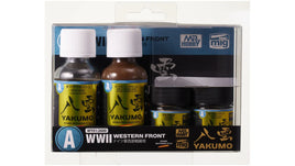Mr. Hobby - Mr. Weathering Yakumo Color Paint Set A WWII Western Front WY01