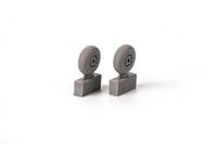1/72 Eduard P-51B/C wheels diamond tread for ARMA HOBBY 672282