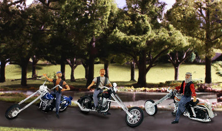 HO Woodland Bad Boy Bikers 5554 - MPM Hobbies