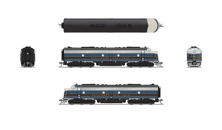 N Broadway Ltd EMD E8A B&O 94A As-Delivered No-Sound/DCC-Ready 8842