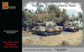 1/72 Pegasus German Tiger II Heavy Tank 7627