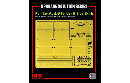 1/35 Ryefield Models Panther Ausf.G Fender & Side Skirts 2045