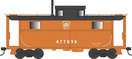 HO Bowser N5 Caboose PRR Orange Plain Keystone Road #477098 - 43365 - MPM Hobbies