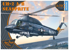 1/72 Clear Prop UH2A/B Seasprite USN Helicopter 72002