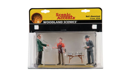 G Woodland Scenic Accents Ned's Newsstand A2559