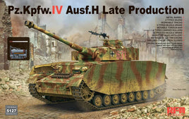 1/35 Ryefield Models Panzerkampfwagen Iv Ausf. H Late Production 5127