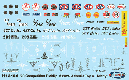1/25 Atlantis Model Keelers Kustoms '23 Competition Pickup 13104