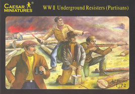 1/72 Pegasus WWII Underground Resistance C006