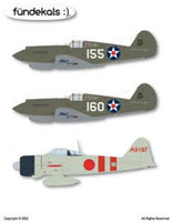 1/32 Fundekals Pearl Harbor Defenders 32013